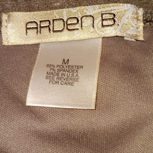 Arden B Brown Ruffle Mini Skirt - Picture 5 of 5